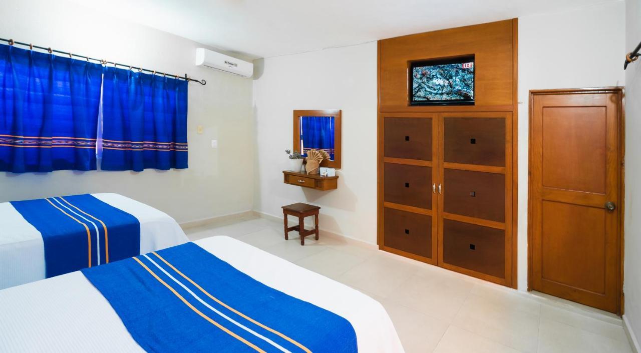 Hotel Yumkiin - Cerca Del Ferry Y Terminal Ado Playa del Carmen Exterior foto